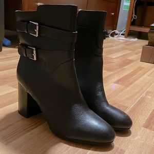 Black Belted Booties